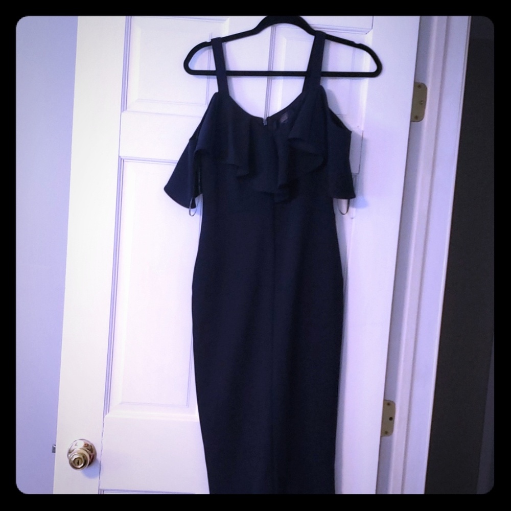 Rachel roy off shoulder cocktail dress